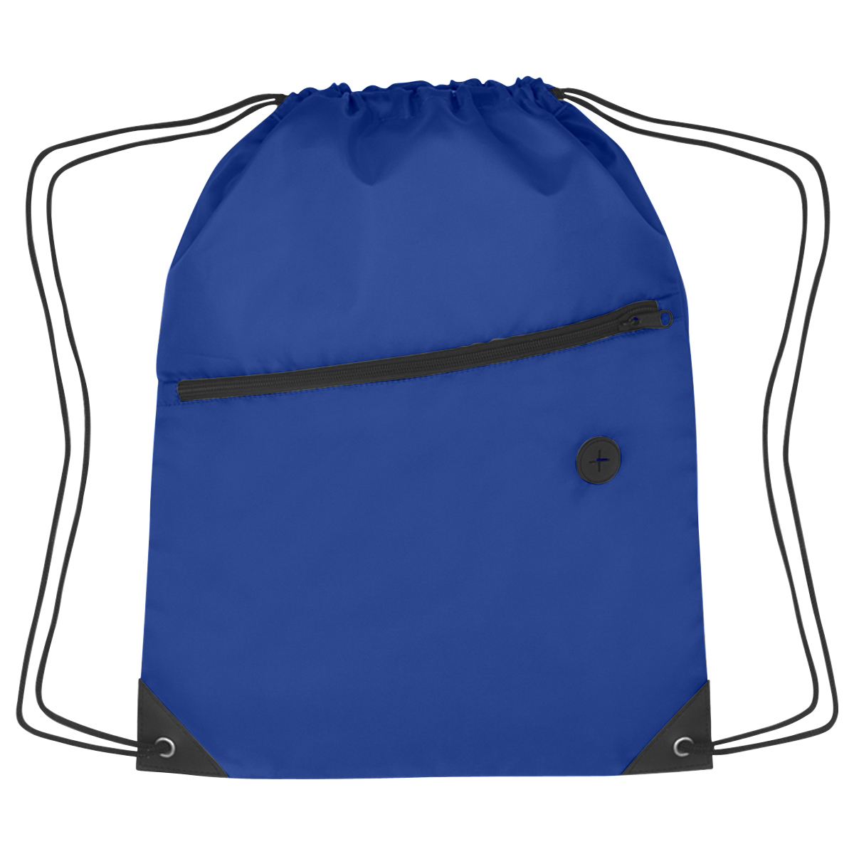 Giveaway Backpack-600 D Poly-Royal Blue/Graphite-USA Made by Unionwear