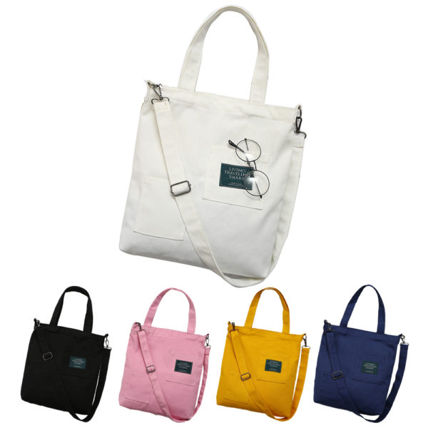 Canvas Shoulder Travel Tote Bag – Promotional Products